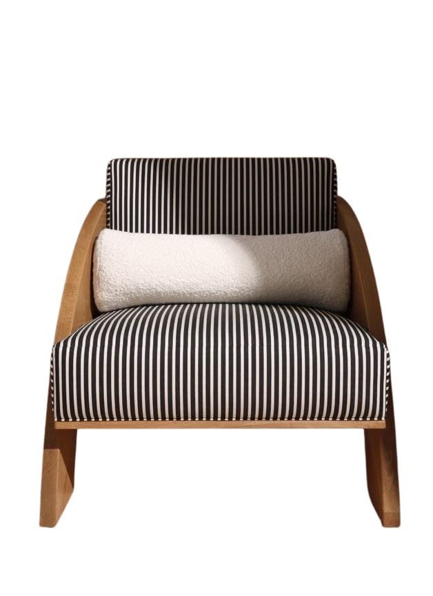 TJ Arc Lounge Chair | Wooden Chair Design | Sagwan Wood | Furniture - Image 2