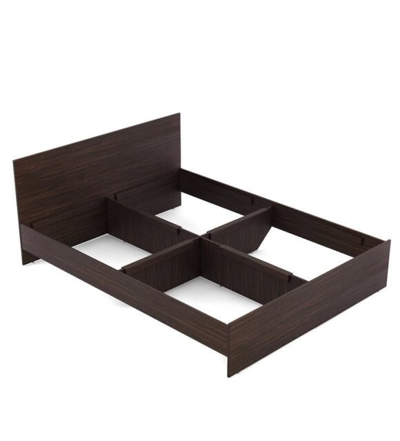 Aaron Queen Size Bed In Choco Walnut Finish - Image 4