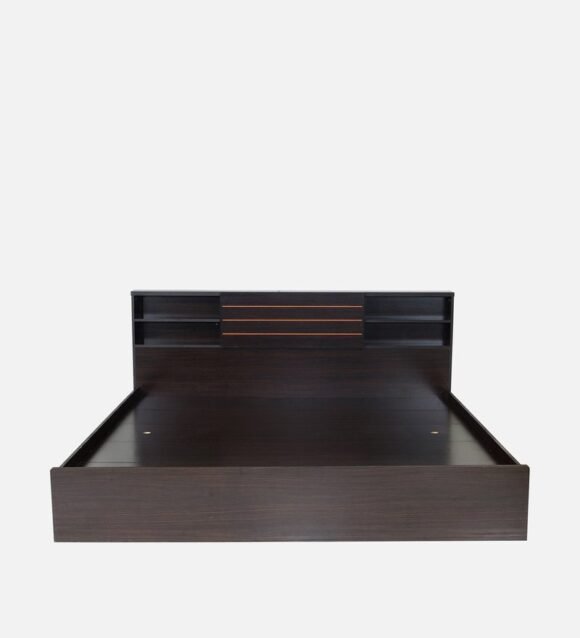 Kaito King Size Bed With Storage In Wenge Finish - Image 4