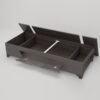 Kaze Single Bed With Box Storage In Wenge Finish - Image 5