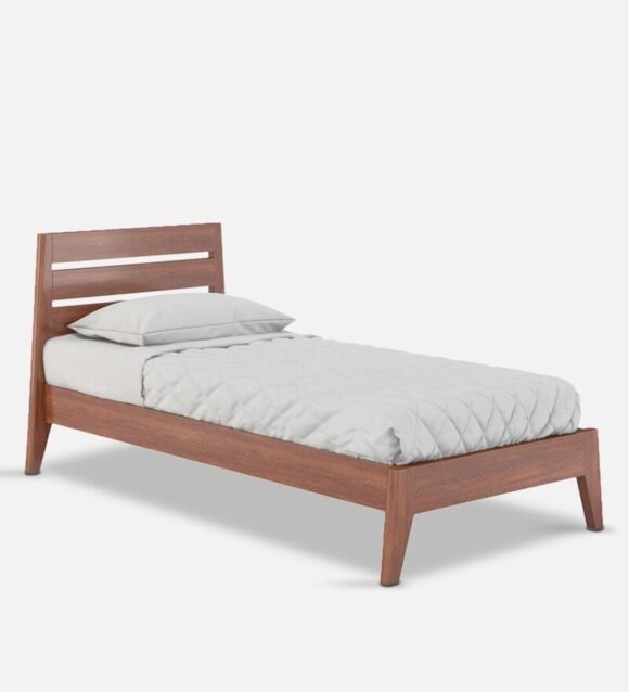 Leeds Single Bed in Dark Oak Finish - Image 6