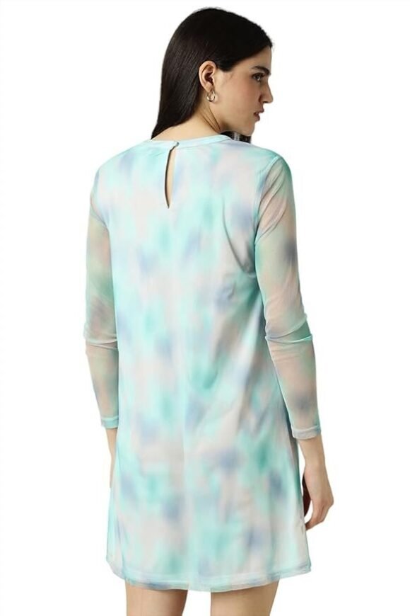 Van Heusen Women's Polyester Modern Mid-Thigh Length Dress - Image 4