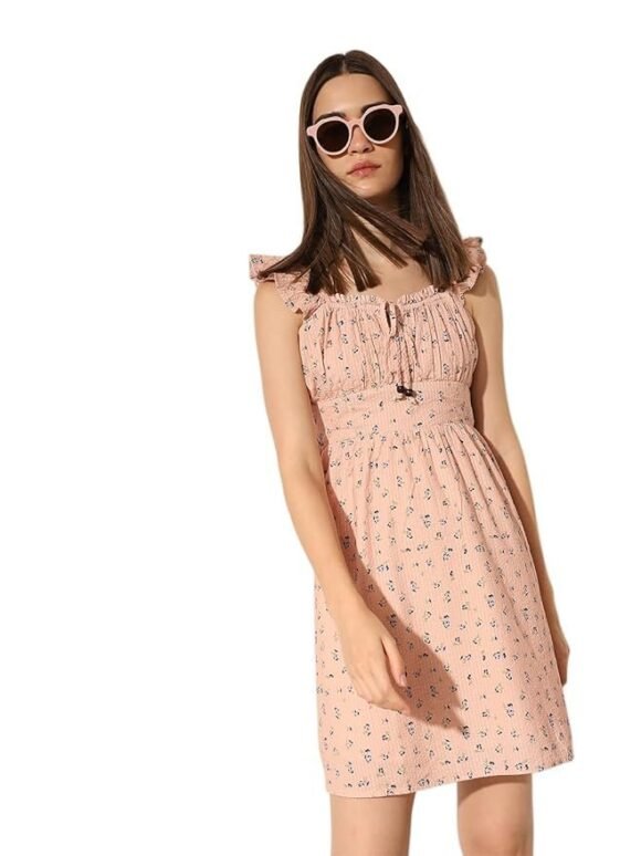 ONLY Women's Cotton A-Line Mini Dress - Image 7
